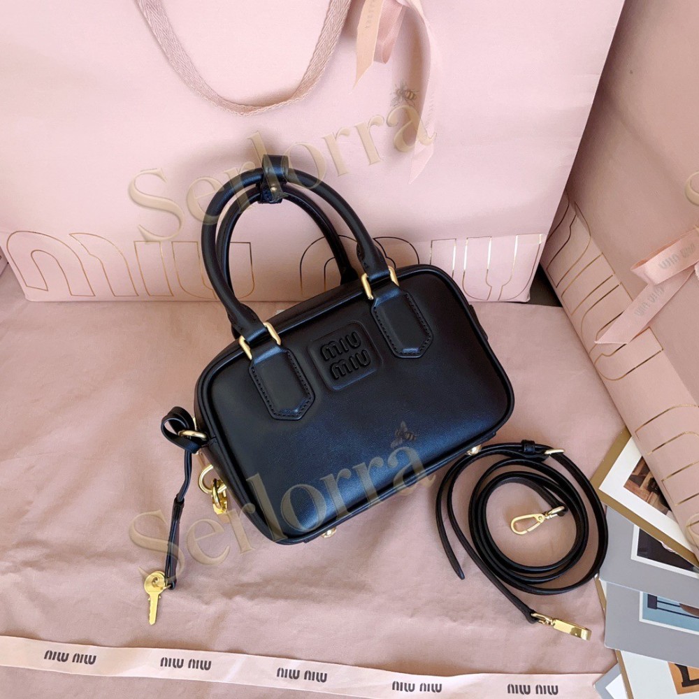MIU MIU ARCADIE LEATHER BAG