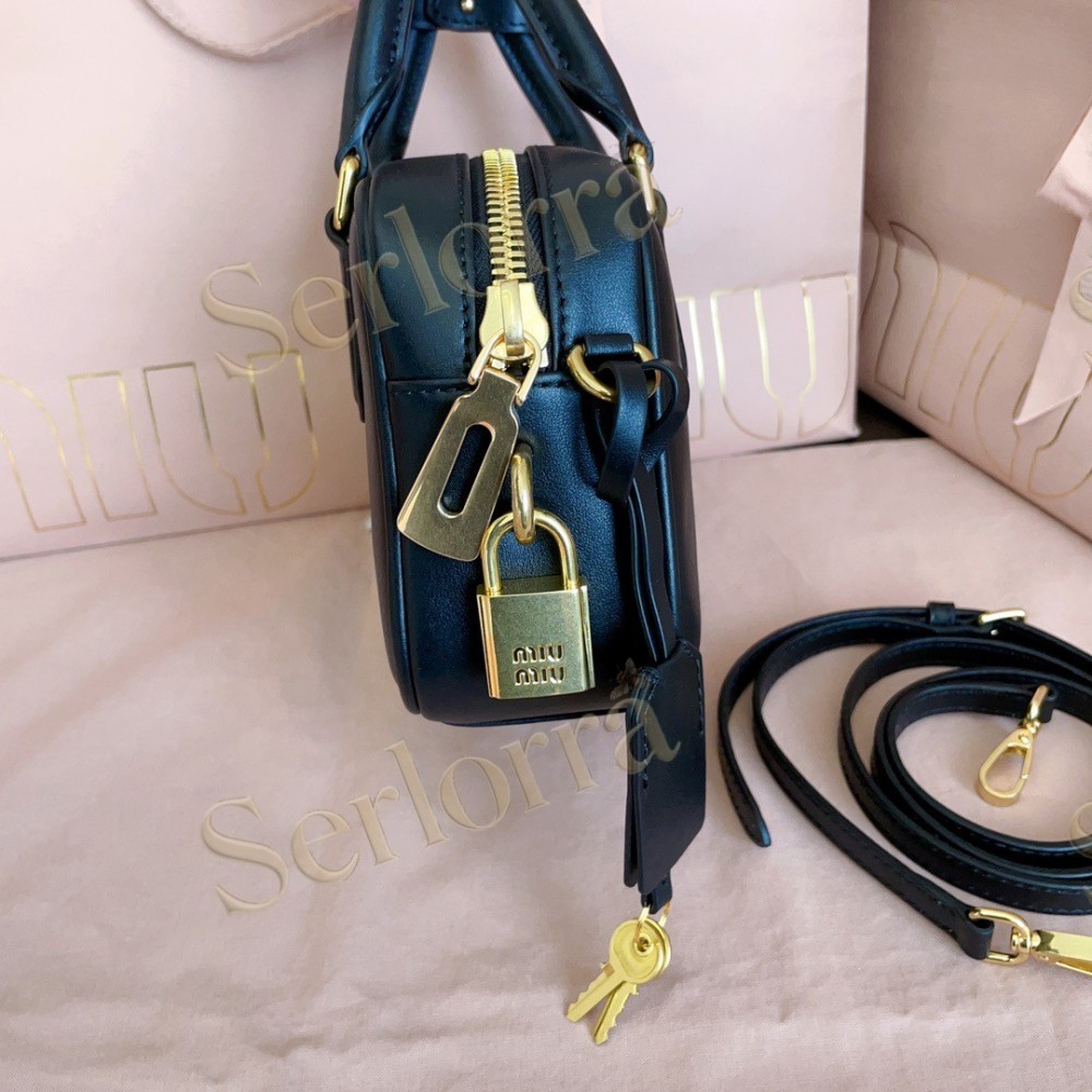 MIU MIU ARCADIE LEATHER BAG