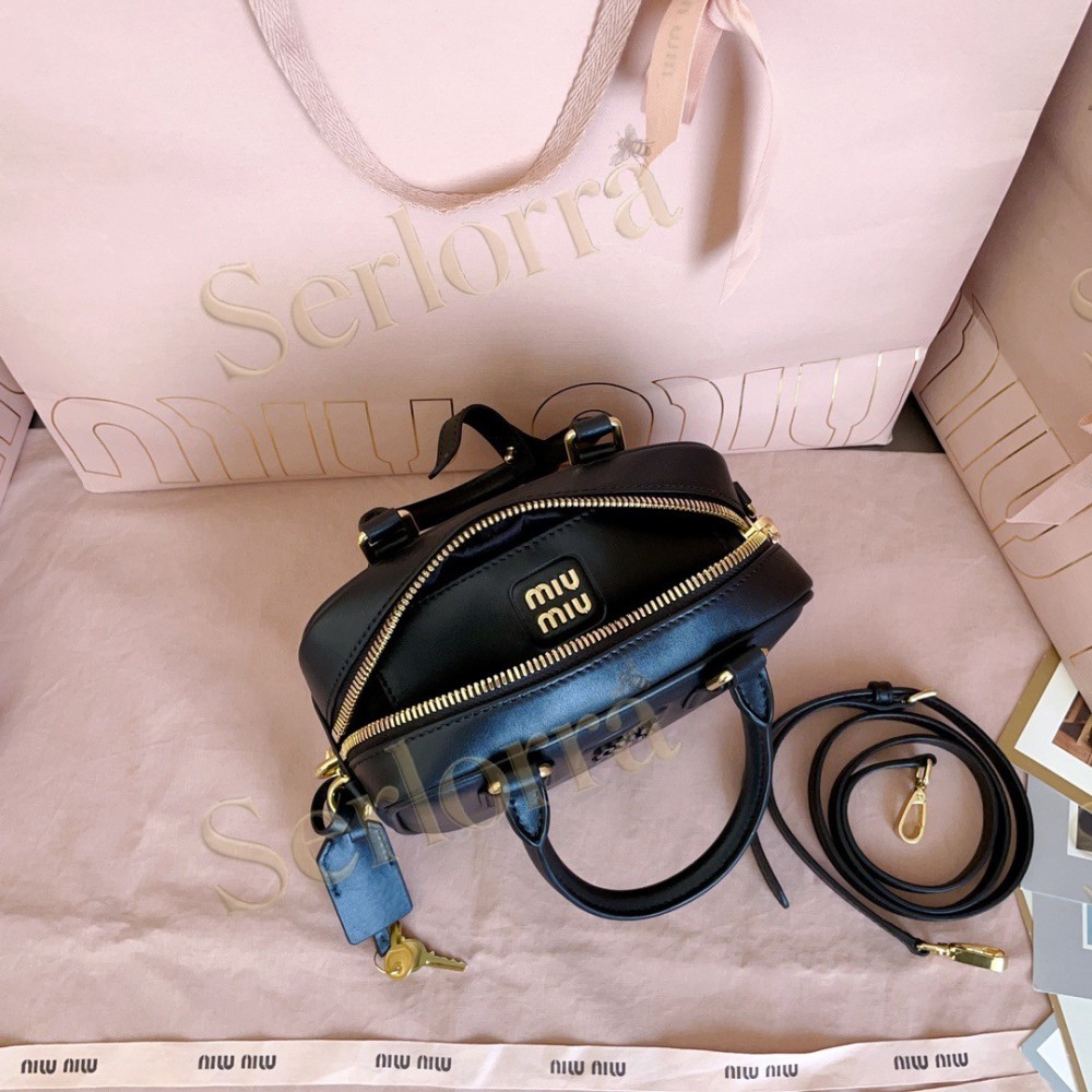 MIU MIU ARCADIE LEATHER BAG
