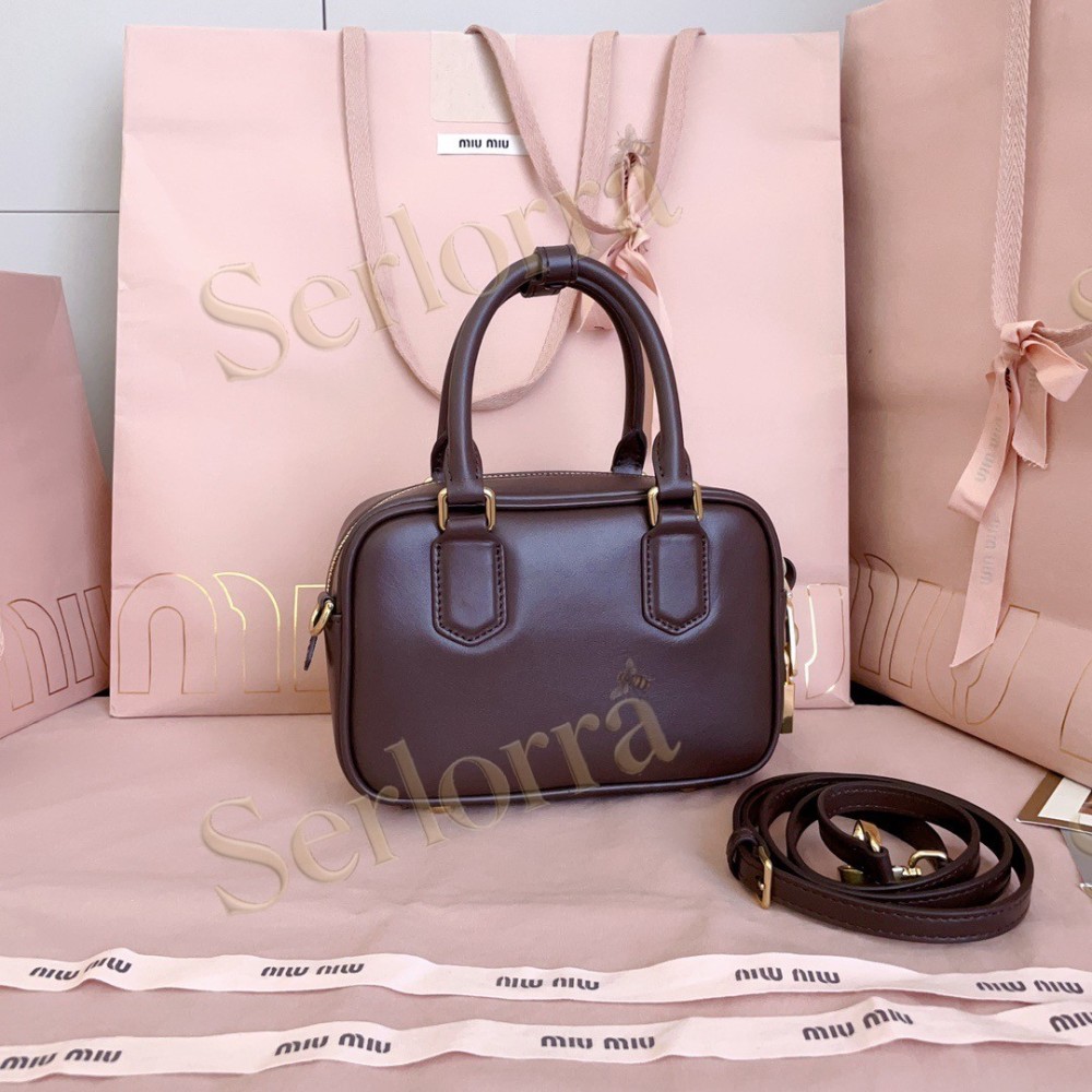 MIU MIU ARCADIE LEATHER BAG