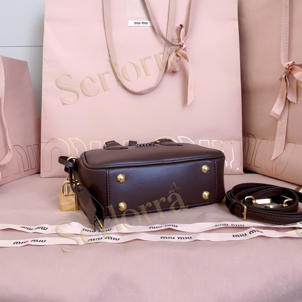 MIU MIU ARCADIE LEATHER BAG