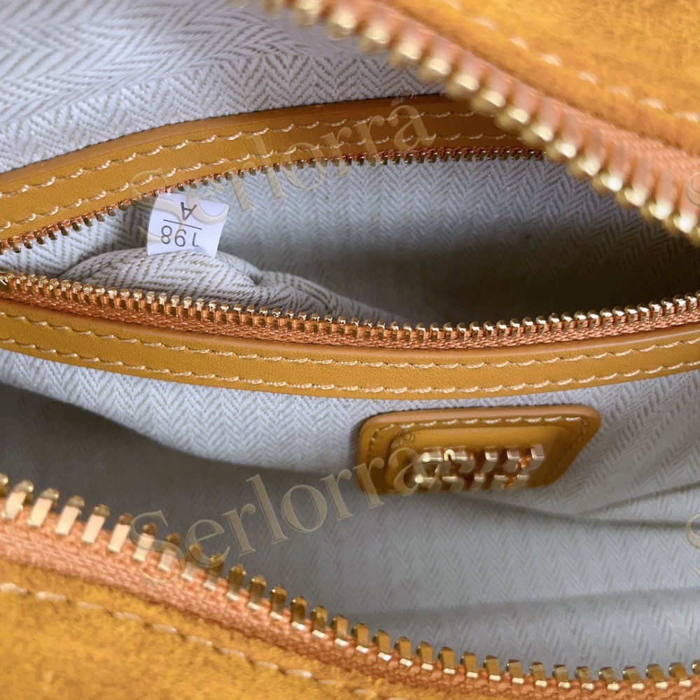 MIU MIU ARCADIE DEERSKIN SUEDE BAG