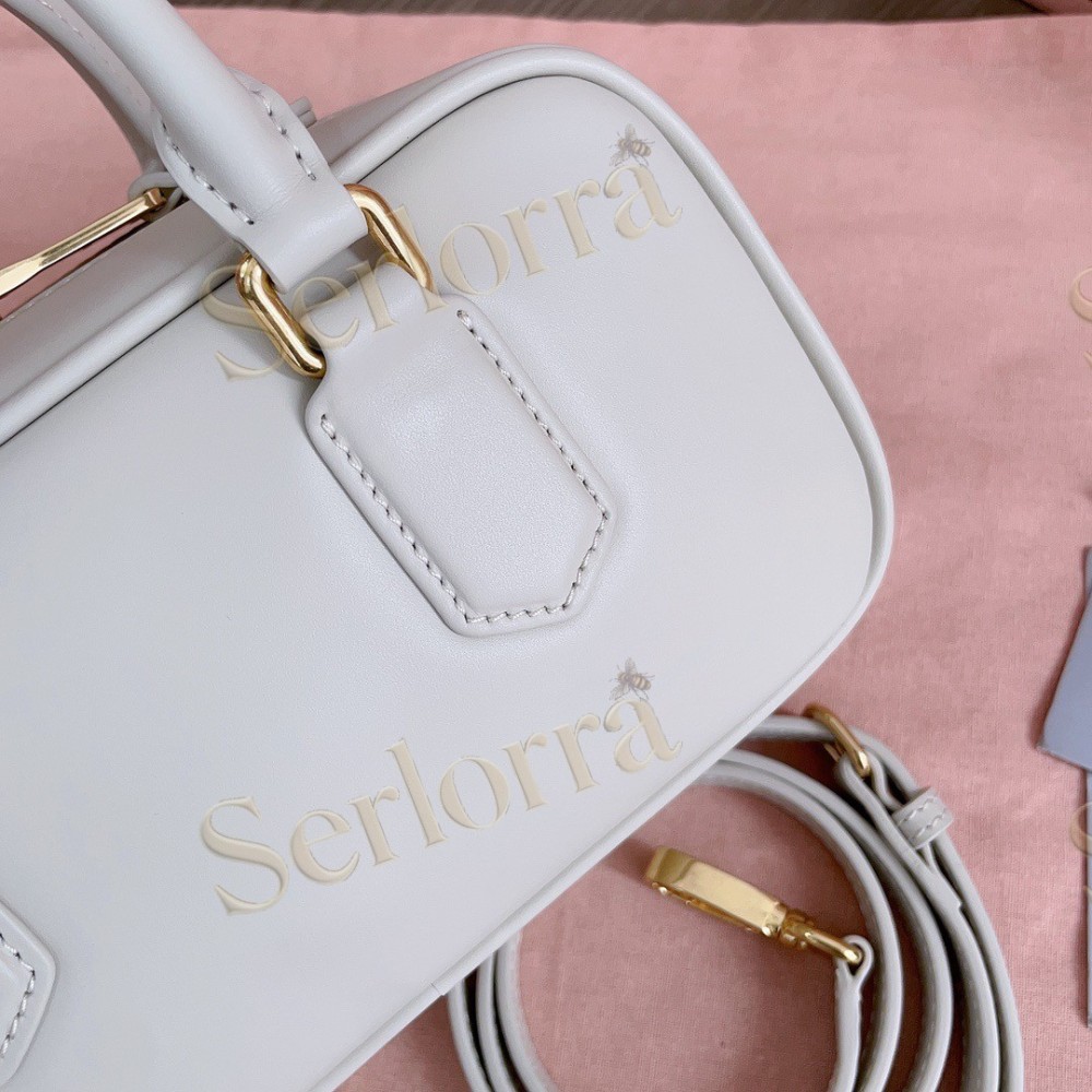 MIU MIU ARCADIE LEATHER HANDBAG
