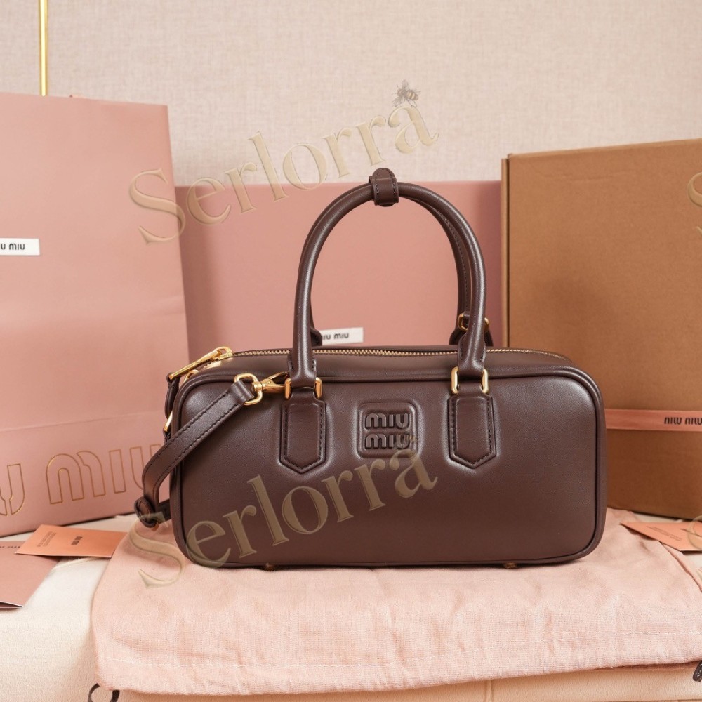 MIU MIU ARCADIE LEATHER BAG
