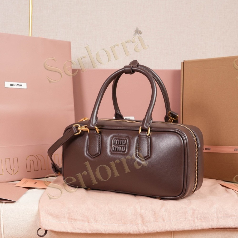 MIU MIU ARCADIE LEATHER BAG