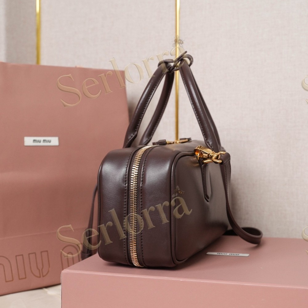 MIU MIU ARCADIE LEATHER BAG