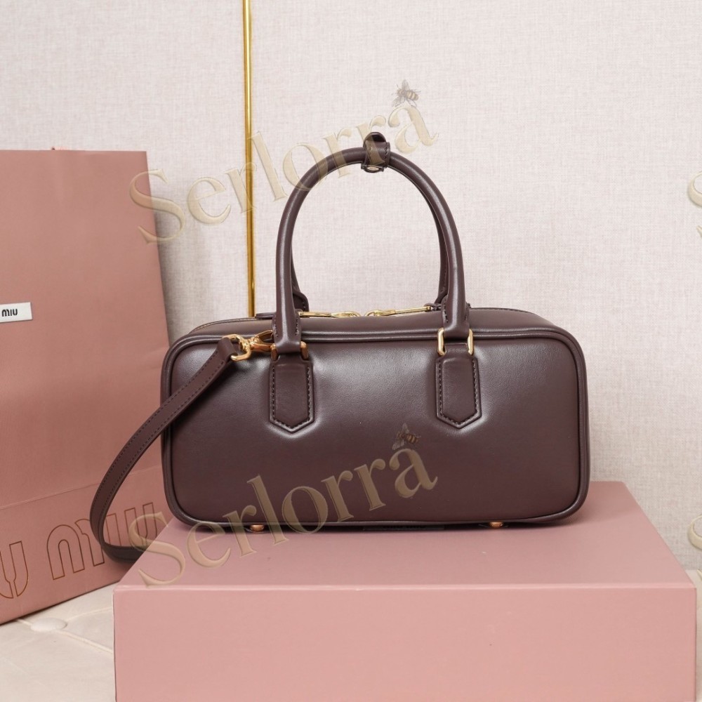MIU MIU ARCADIE LEATHER BAG