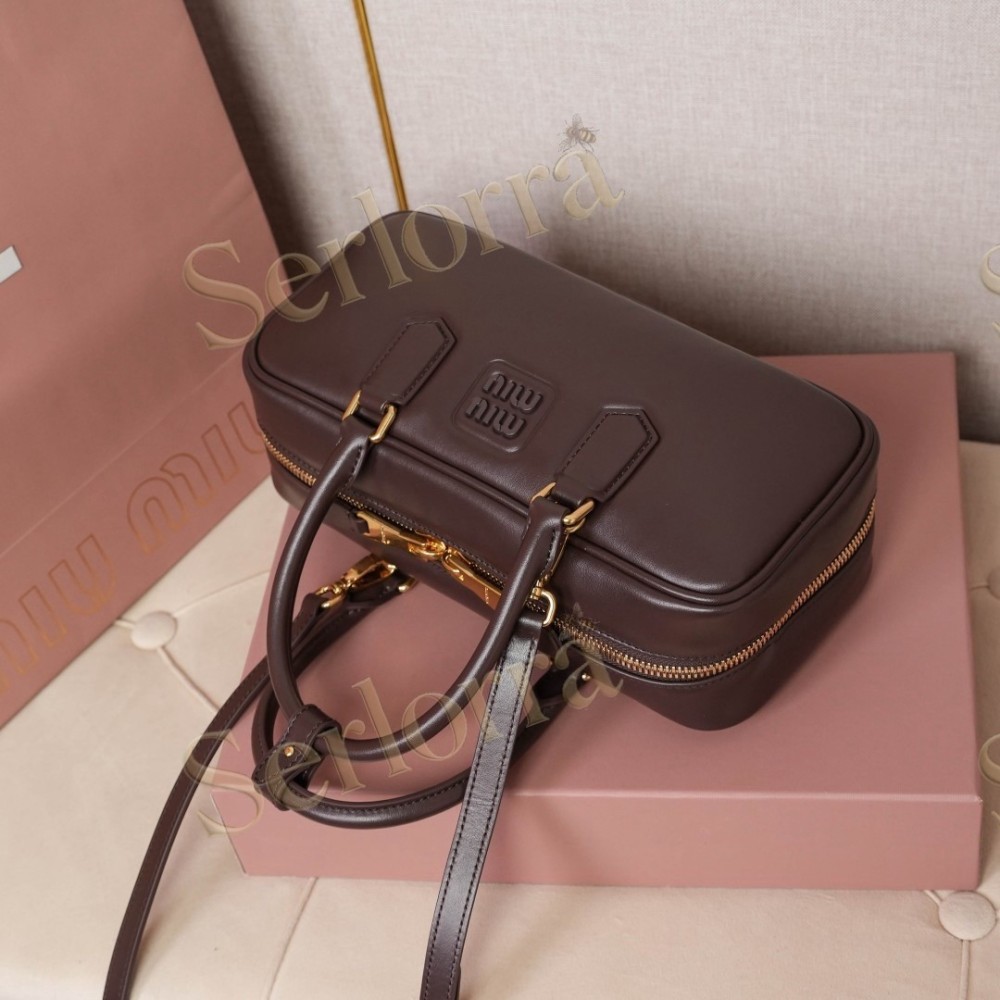 MIU MIU ARCADIE LEATHER BAG