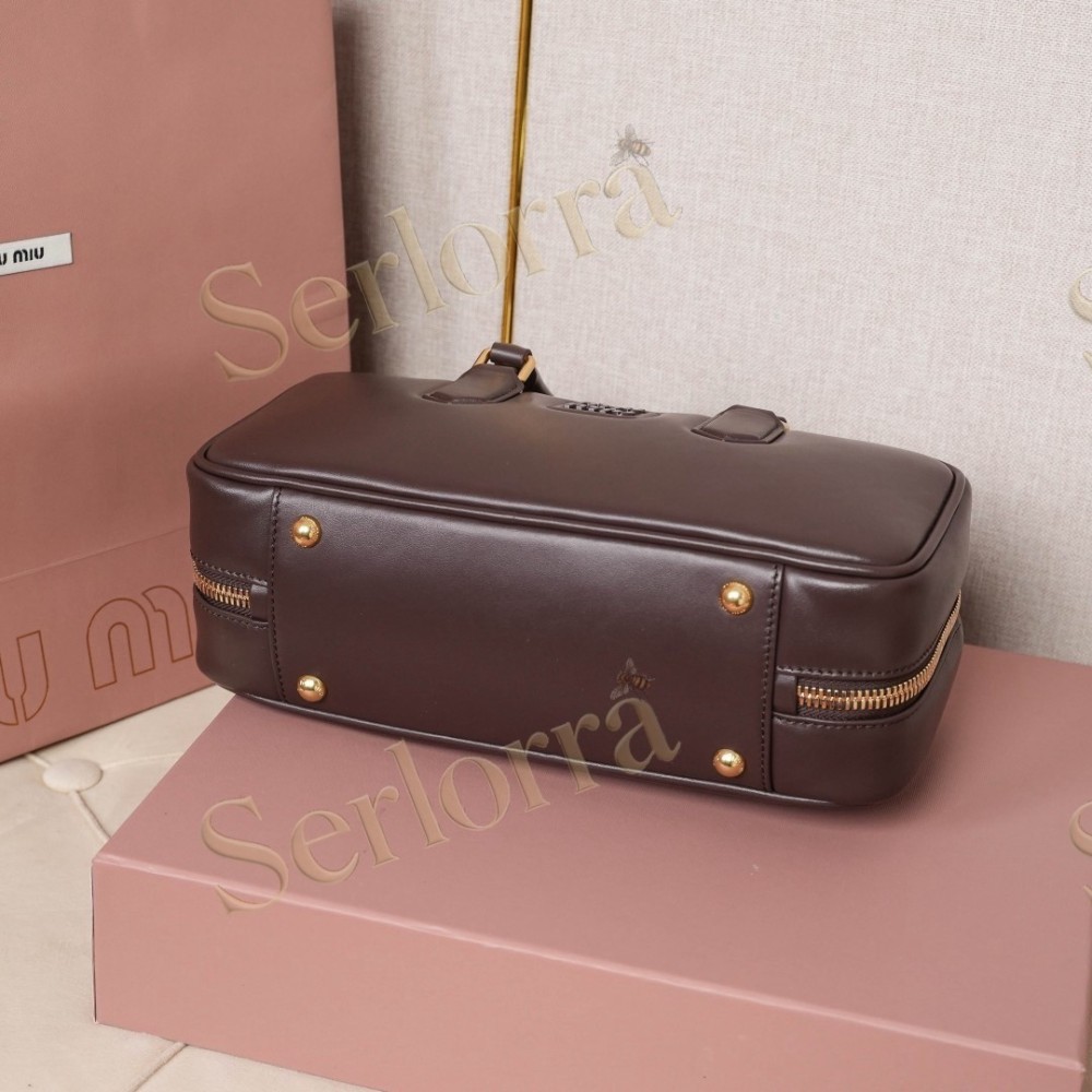 MIU MIU ARCADIE LEATHER BAG