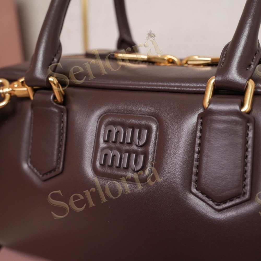 MIU MIU ARCADIE LEATHER BAG