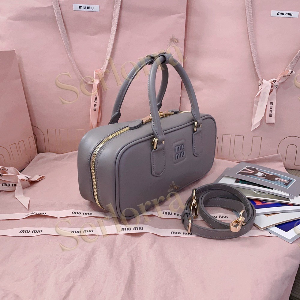 MIU MIU ARCADIE LEATHER BAG