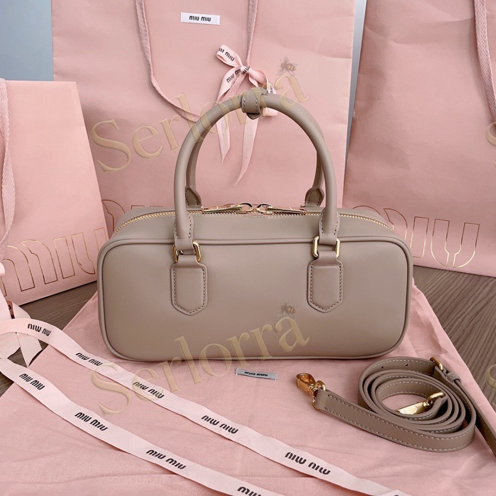 MIU MIU ARCADIE LEATHER BAG