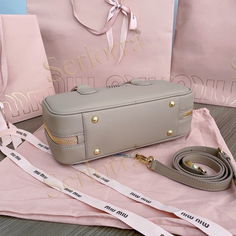 MIU MIU ARCADIE LEATHER BAG