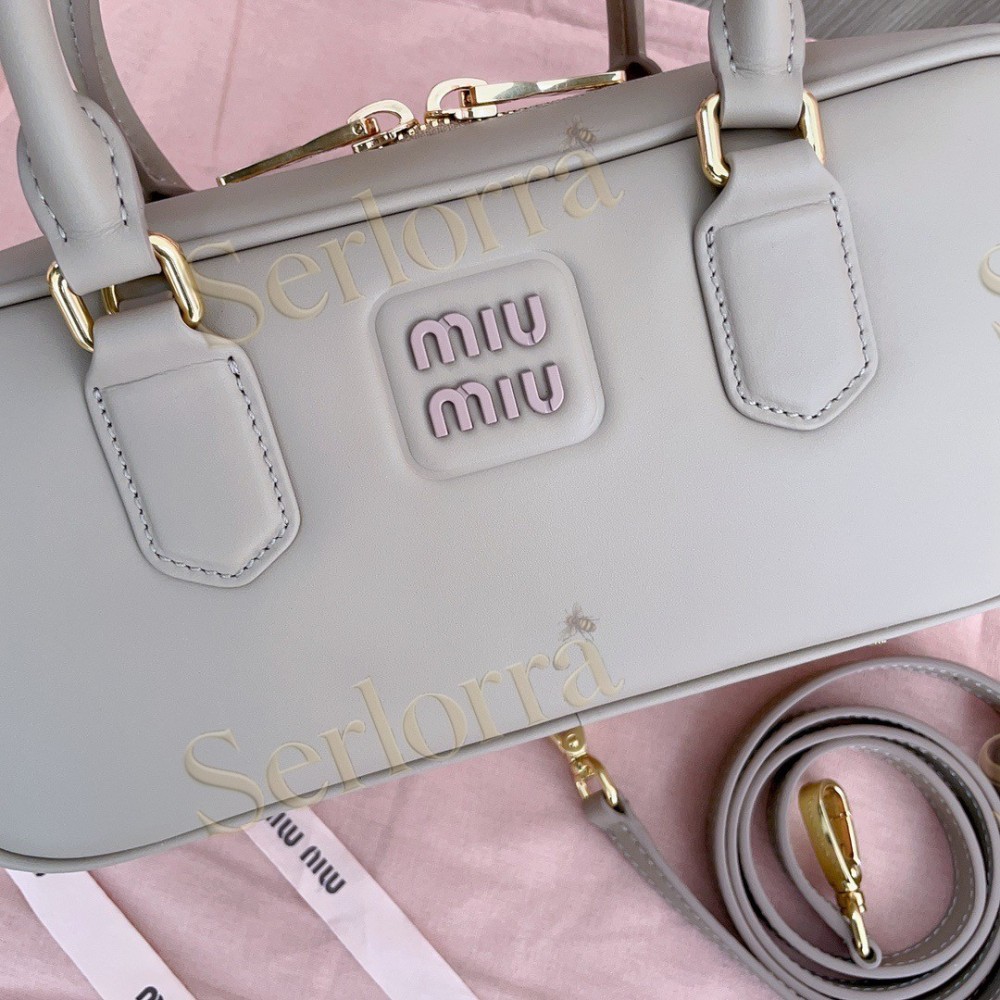 MIU MIU ARCADIE LEATHER BAG