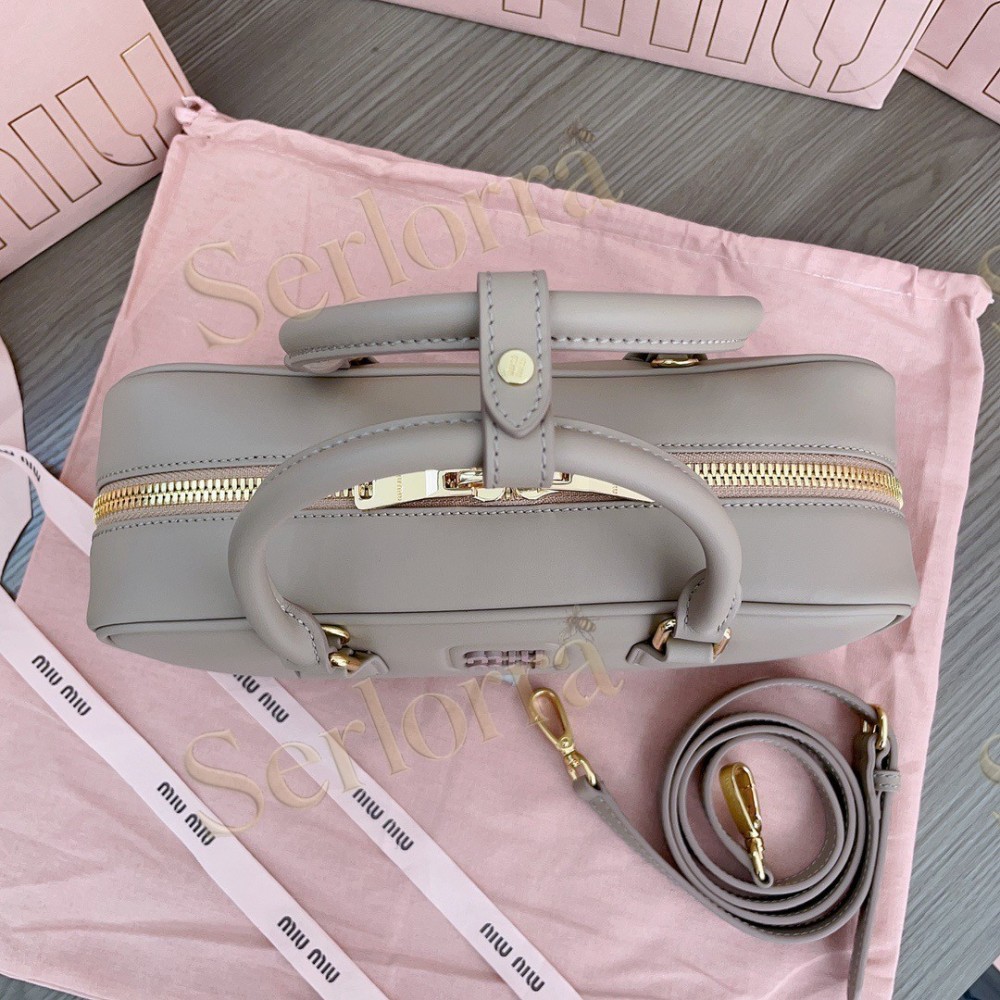 MIU MIU ARCADIE LEATHER BAG