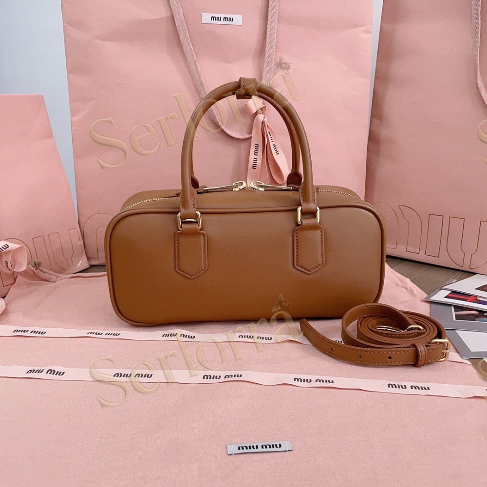 MIU MIU ARCADIE LEATHER BAG