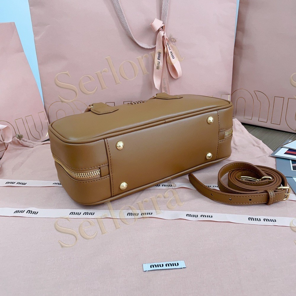 MIU MIU ARCADIE LEATHER BAG