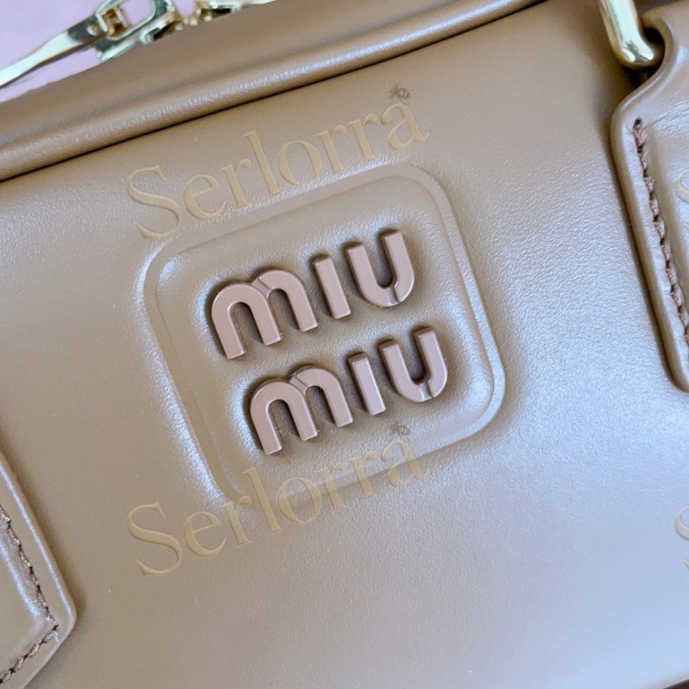 MIU MIU ARCADIE LEATHER BAG