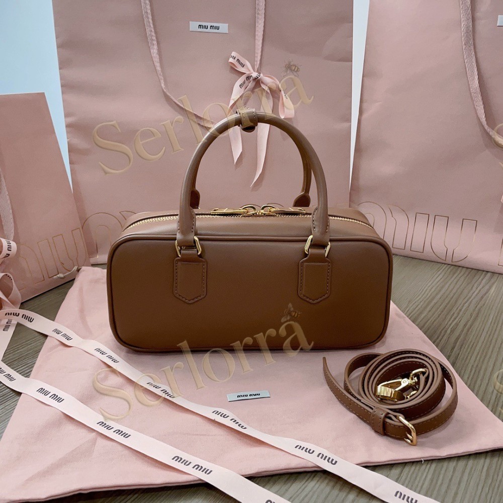 MIU MIU ARCADIE LEATHER BAG