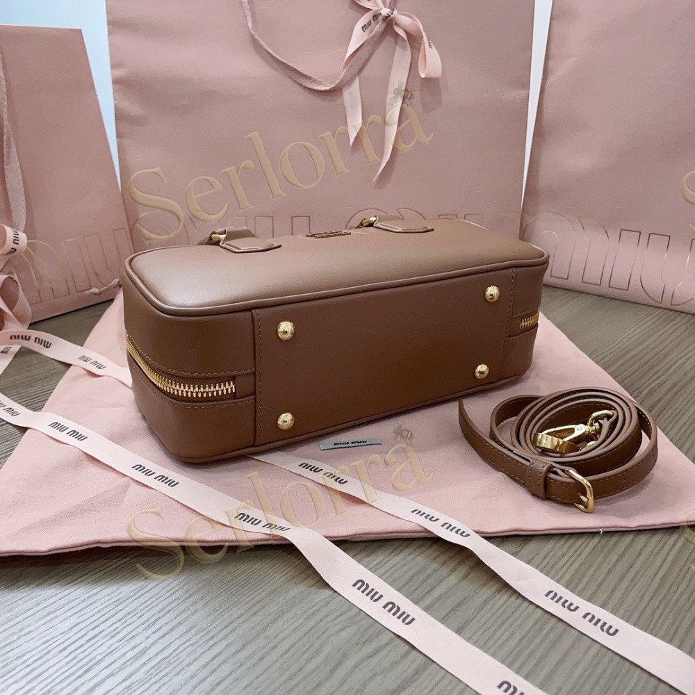 MIU MIU ARCADIE LEATHER BAG
