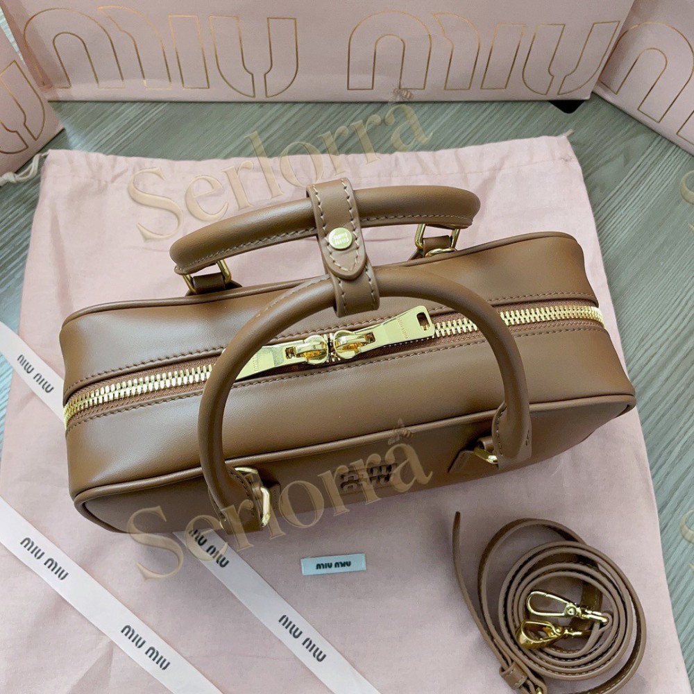 MIU MIU ARCADIE LEATHER BAG