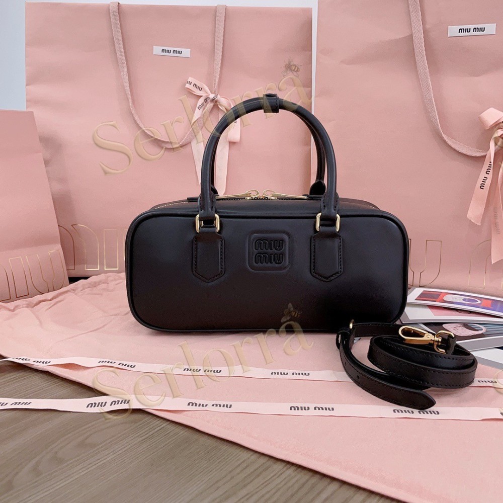 MIU MIU ARCADIE LEATHER BAG