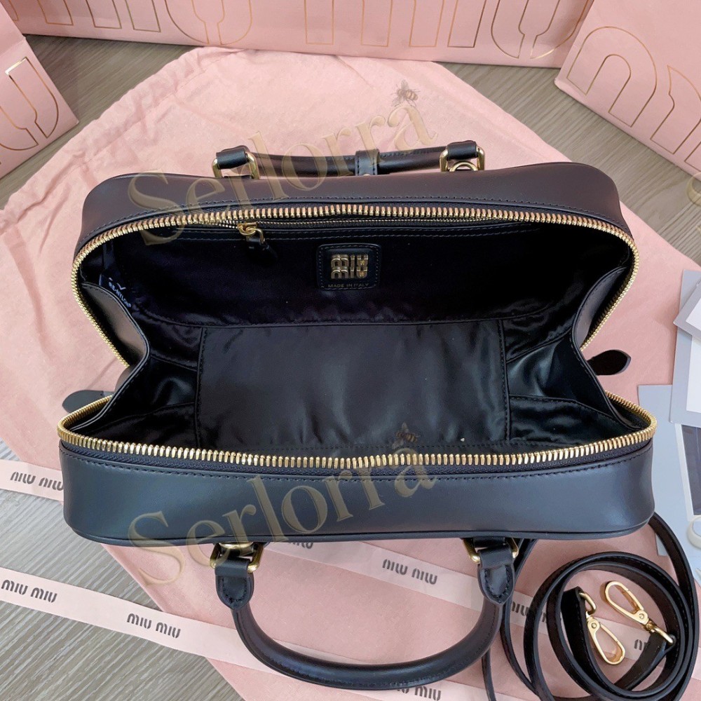 MIU MIU ARCADIE LEATHER BAG