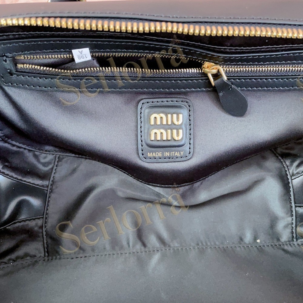 MIU MIU ARCADIE LEATHER BAG