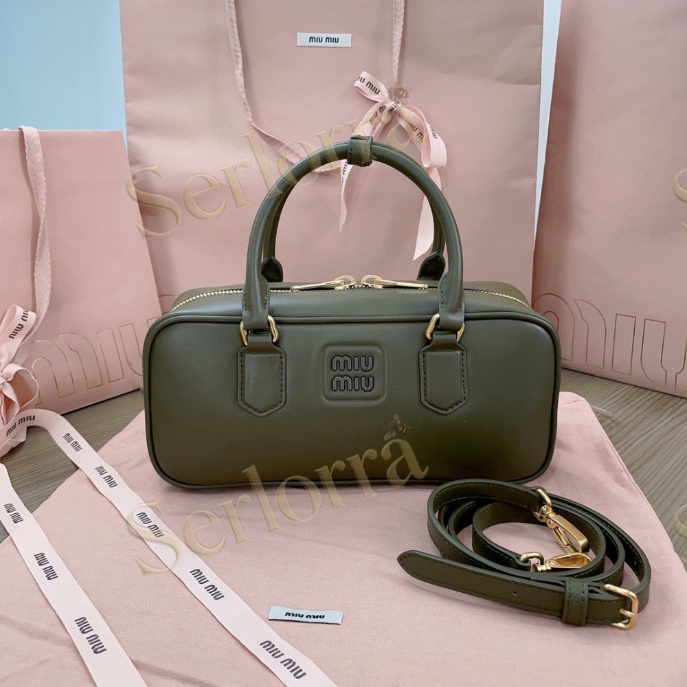 MIU MIU ARCADIE LEATHER BAG