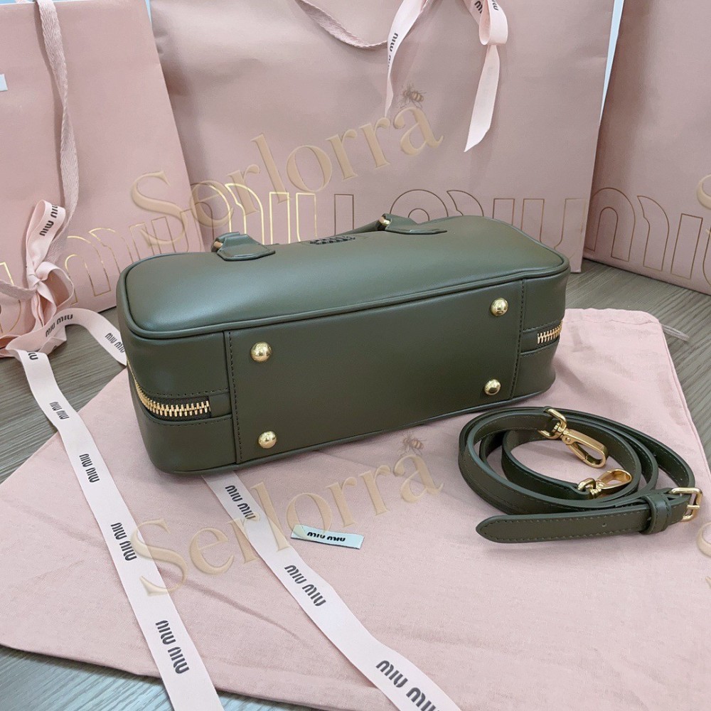 MIU MIU ARCADIE LEATHER BAG