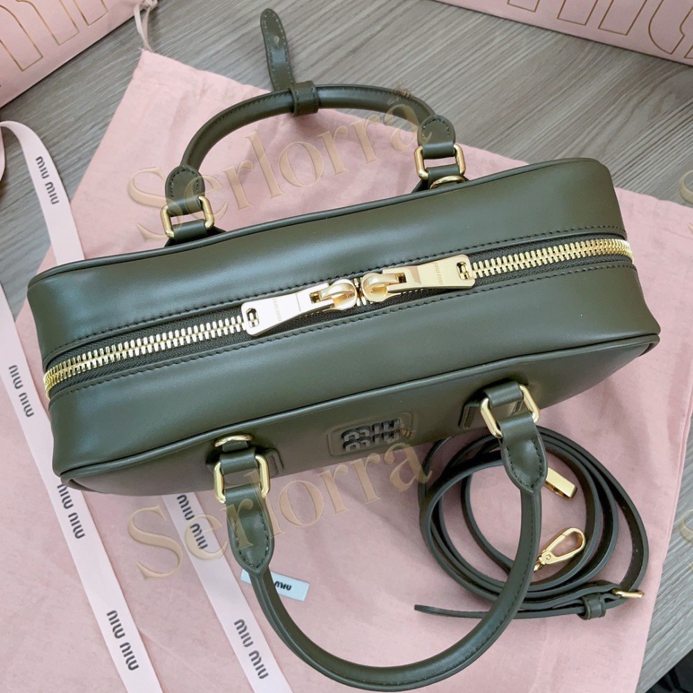 MIU MIU ARCADIE LEATHER BAG
