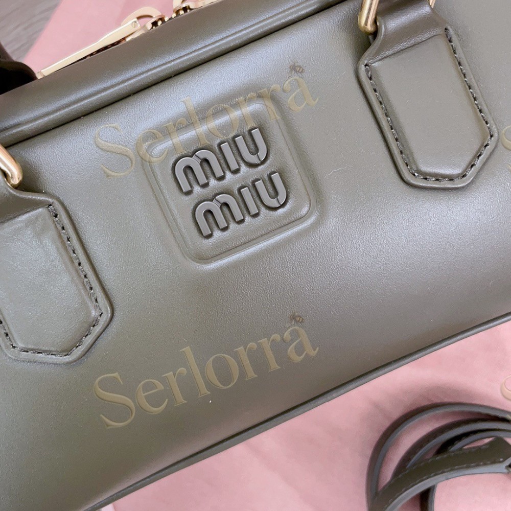 MIU MIU ARCADIE LEATHER BAG