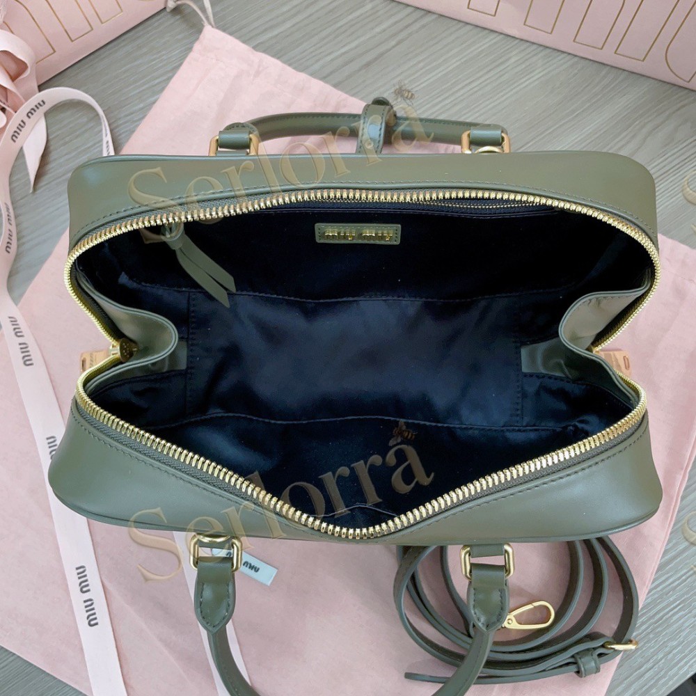 MIU MIU ARCADIE LEATHER BAG