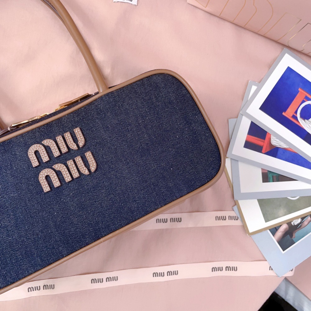 MIU MIU BEAU DENIM BAG