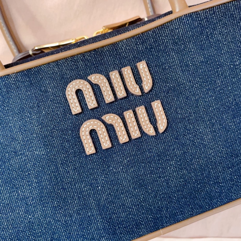 MIU MIU BEAU DENIM BAG