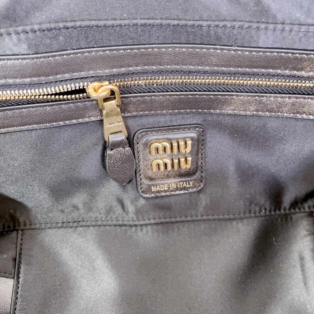 MIU MIU BEAU LEATHER HANDBAG