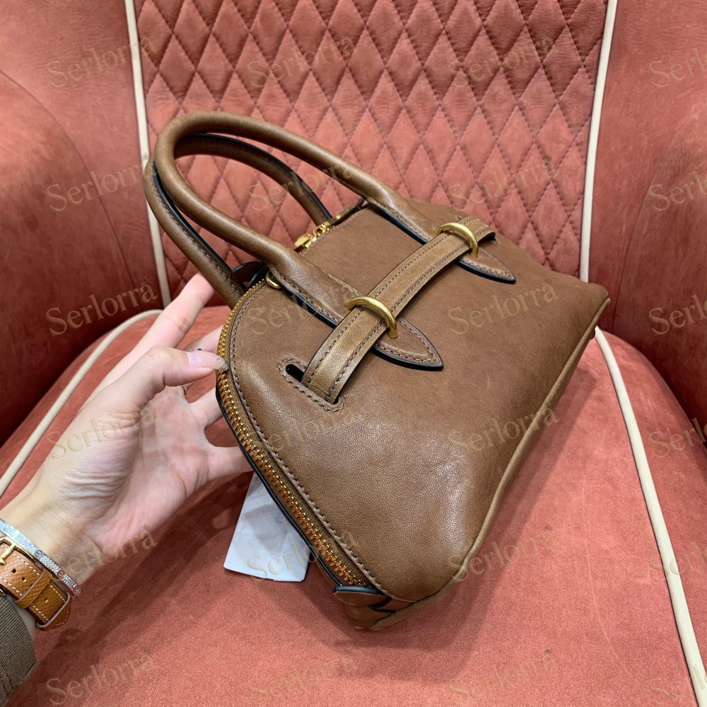 MIU MIU AVENTURE MINI NAPPA LEATHER BAG