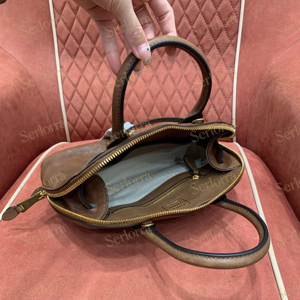 MIU MIU AVENTURE MINI NAPPA LEATHER BAG
