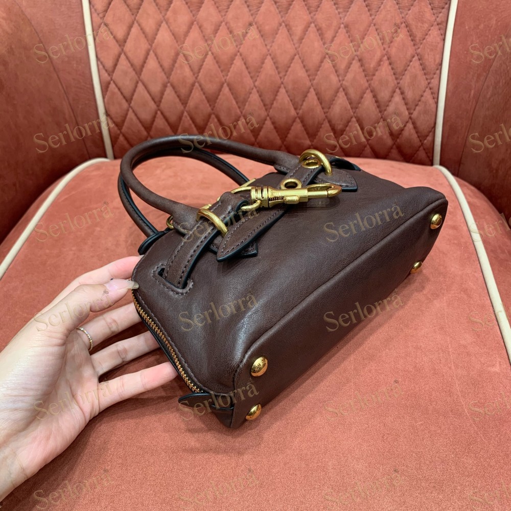 MIU MIU AVENTURE MINI NAPPA LEATHER BAG
