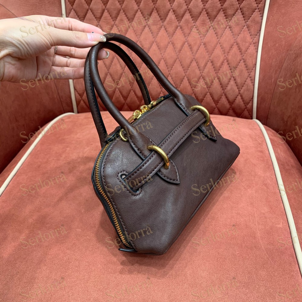 MIU MIU AVENTURE MINI NAPPA LEATHER BAG