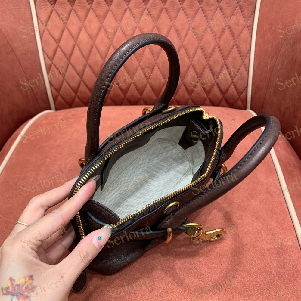 MIU MIU AVENTURE MINI NAPPA LEATHER BAG