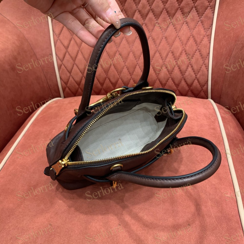 MIU MIU AVENTURE MINI NAPPA LEATHER BAG