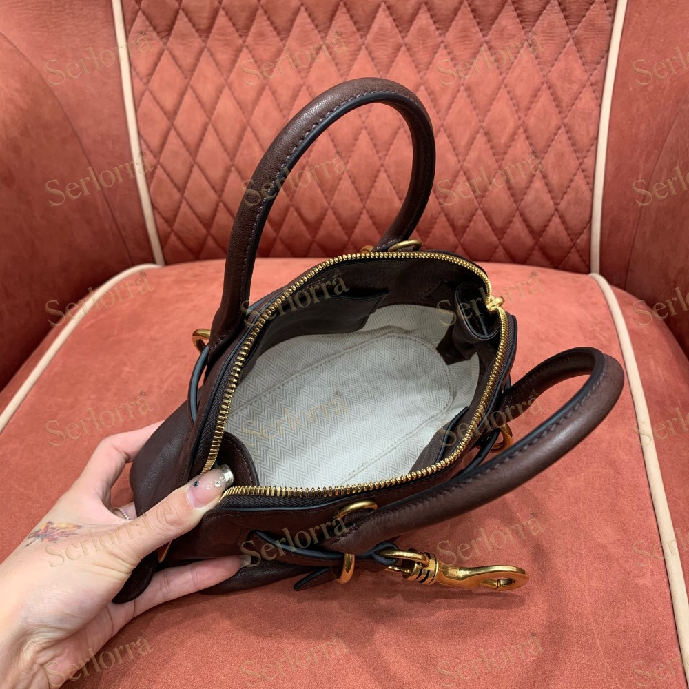 MIU MIU AVENTURE MINI NAPPA LEATHER BAG