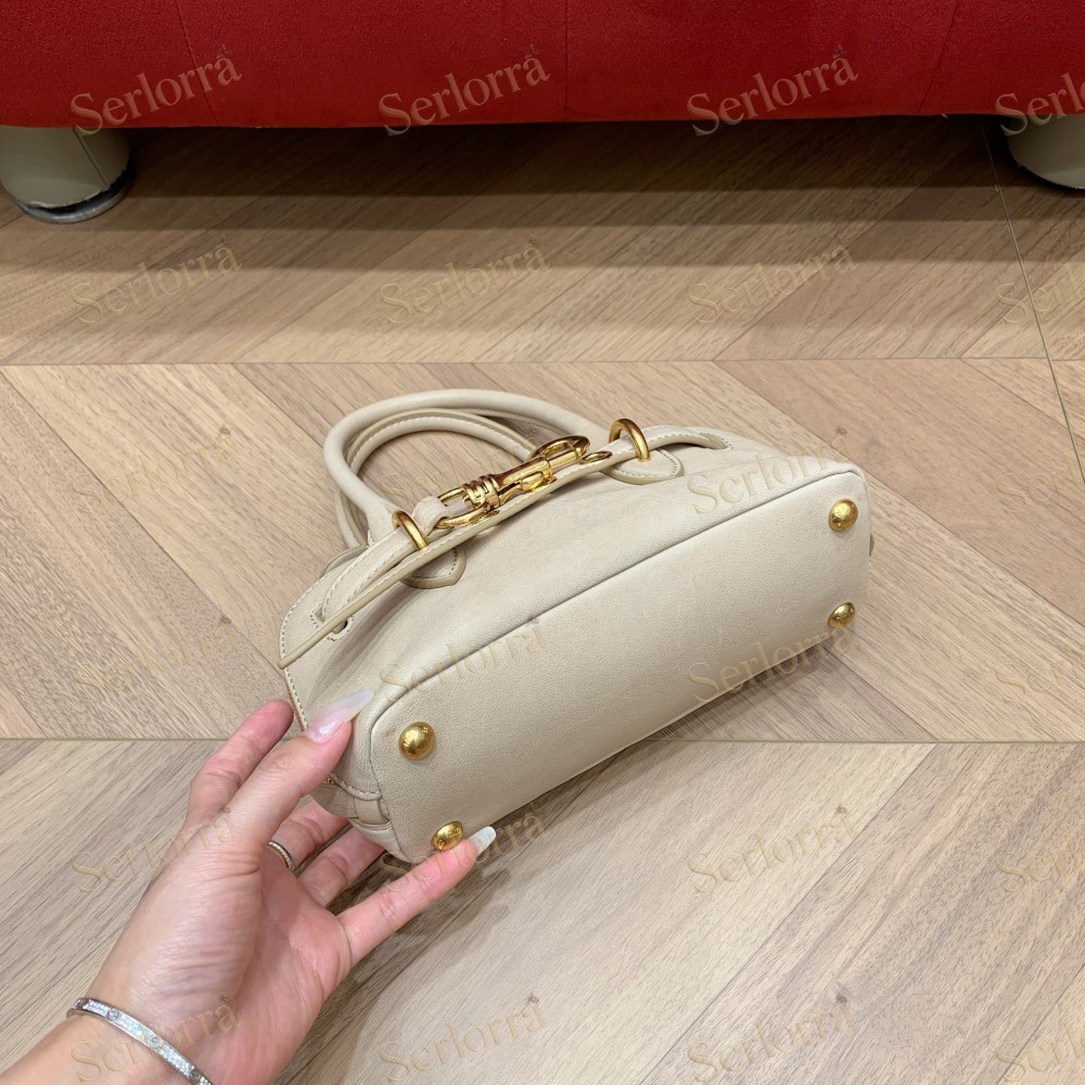 MIU MIU AVENTURE MINI NAPPA LEATHER BAG