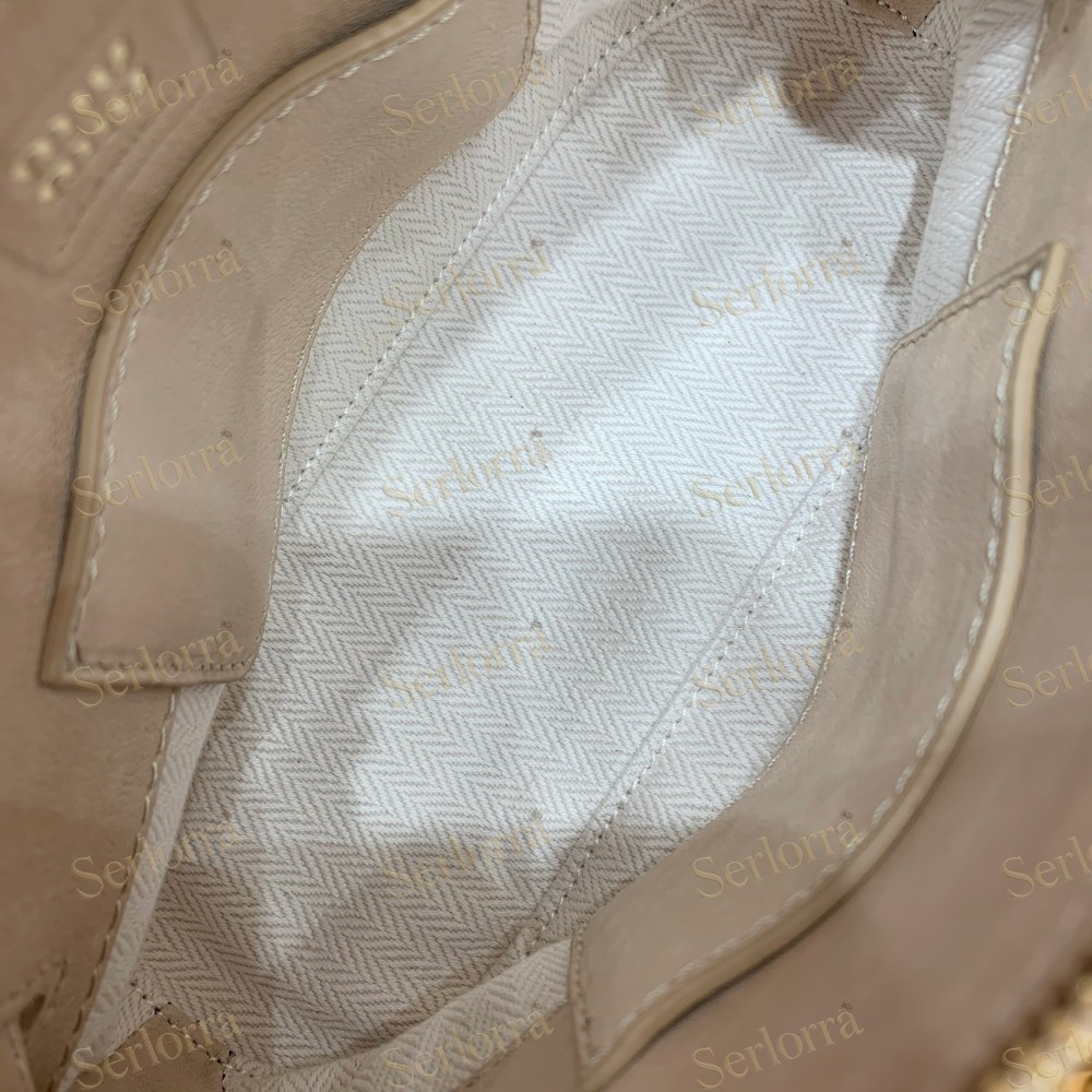 MIU MIU AVENTURE MINI NAPPA LEATHER BAG