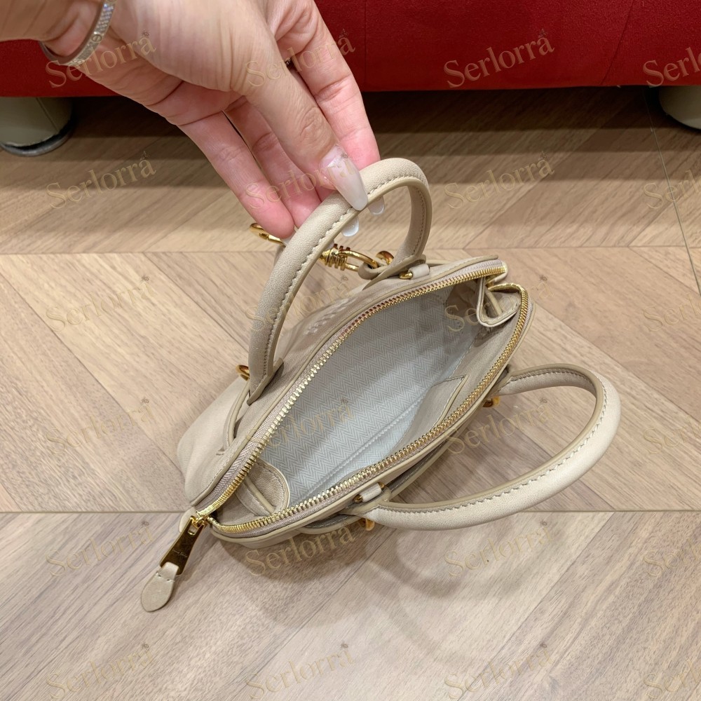 MIU MIU AVENTURE MINI NAPPA LEATHER BAG
