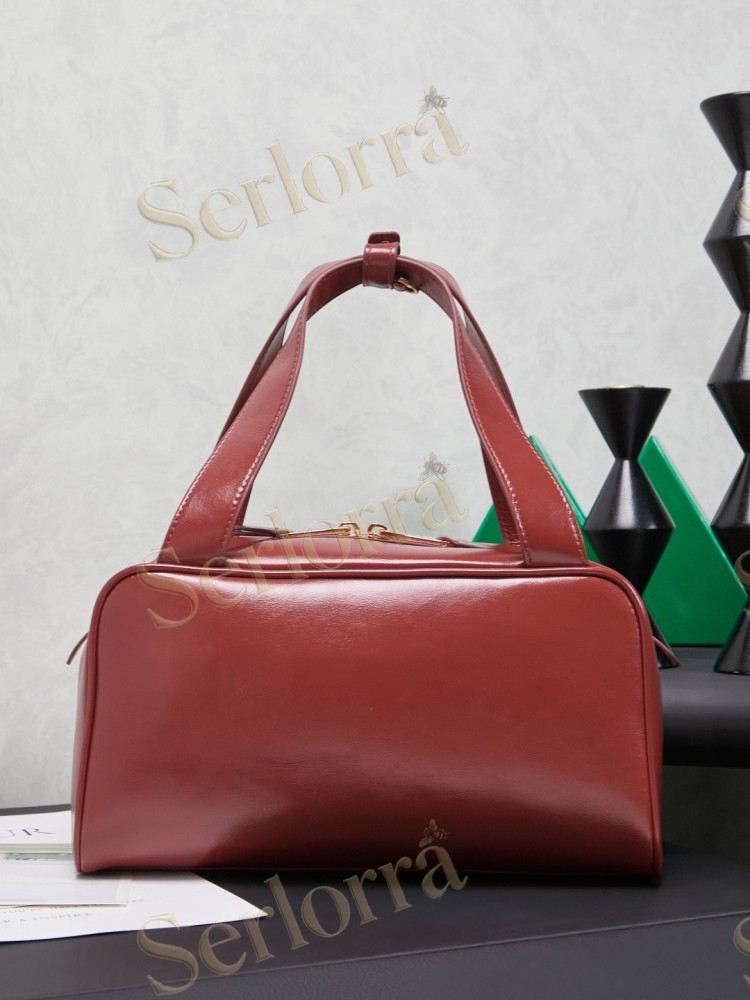 MIU MIU BAULLET LEATHER BAG