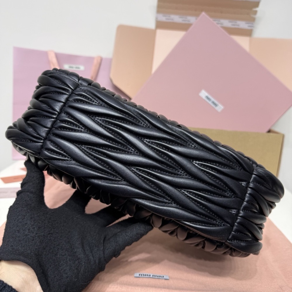 MIU MIU WANDER MATELASSÉ HOBO BAG