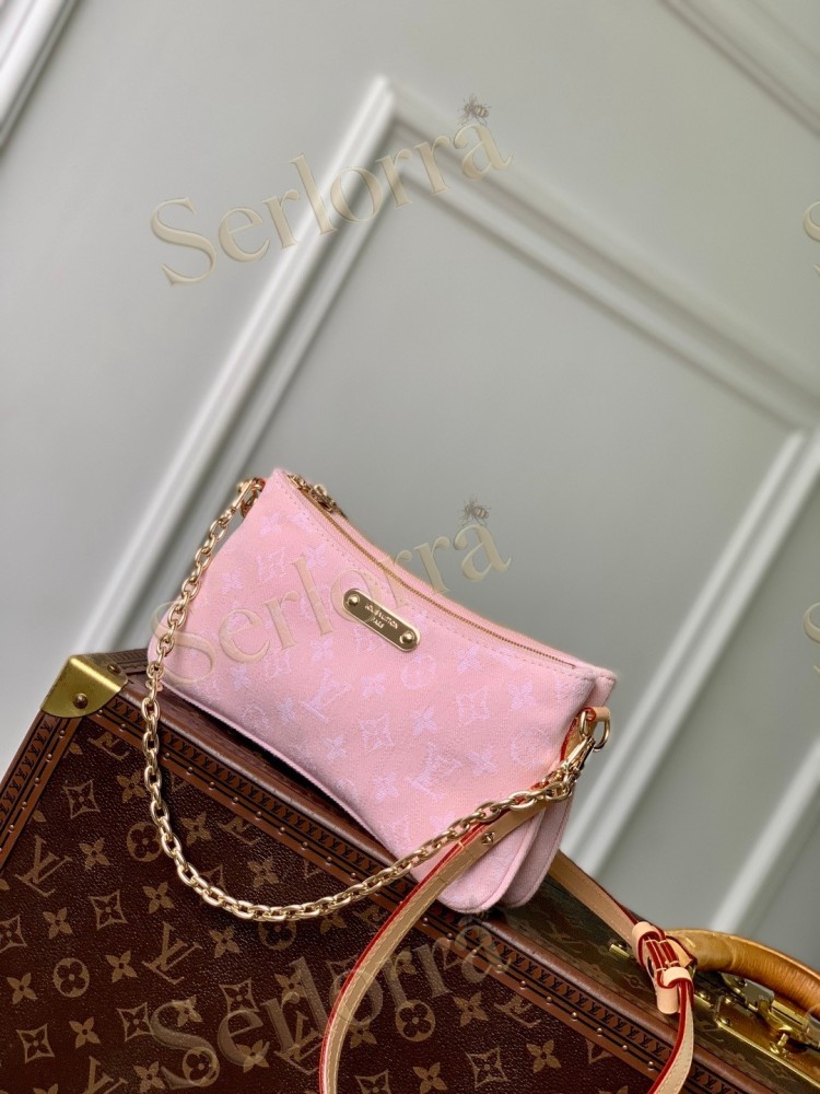 LOUIS VUITTON DENIM LIV POCHETTE