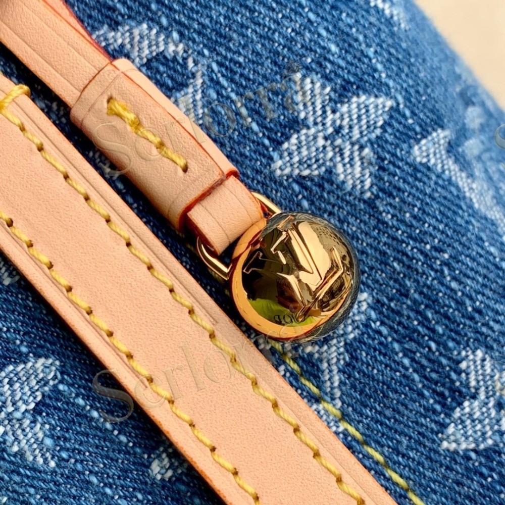 LOUIS VUITTON DENIM NANO NOÉ